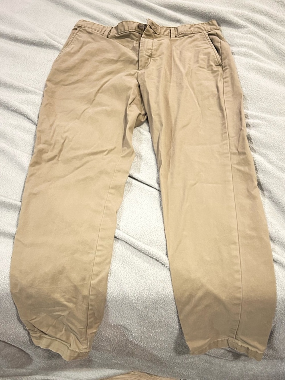 Men's Khaki Pants - Athletic Fit